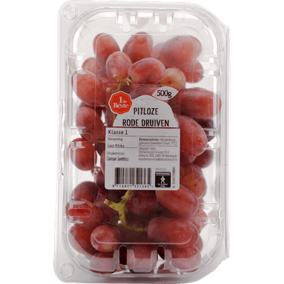 1 de Beste Pitloze rode druiven