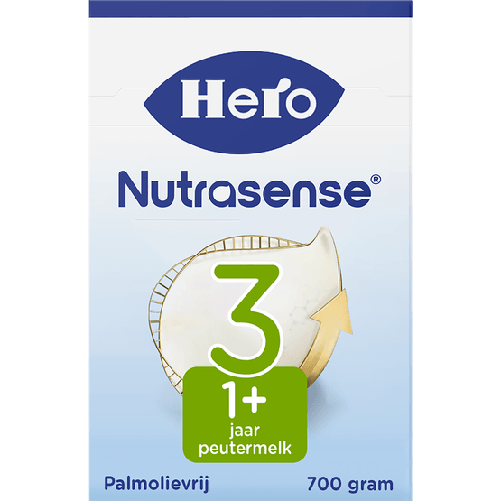 Foto van Hero nutrasense classic zuigelingenvoeding 3 12 + maanden op witte achtergrond