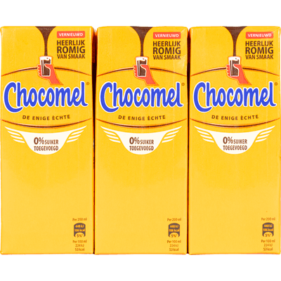Chocomel Chocolademelk 0% 6 pack