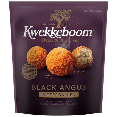 Kwekkeboom Oven black angus bitterballen 8 stuks