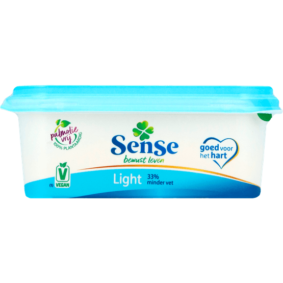 Foto van Sense Margarine light op witte achtergrond