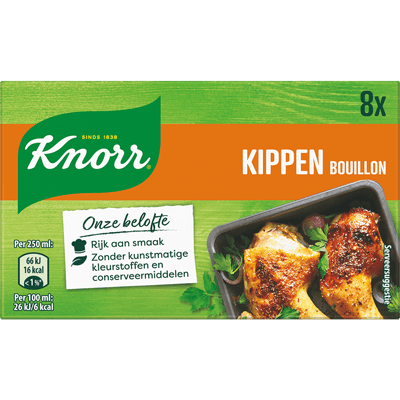 Knorr Bouillonblokjes kip 8 st.