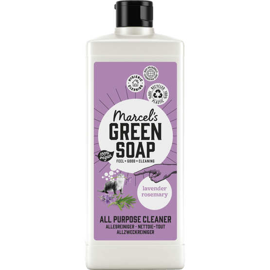 Foto van Marcel's Green Soap Allesreiniger lavendel rozemarijn op witte achtergrond