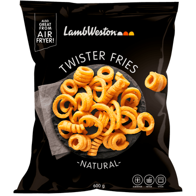 Lamb Weston Twister fries naturel
