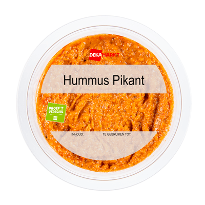Proef 't Verschil Hummus pikant