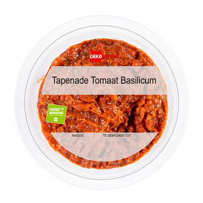 Proef 't Verschil Tapenade tomaat basilicum