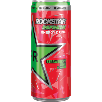 Rockstar Strawberry lime no sugar