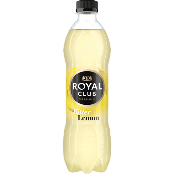 Foto van Royal Club Bitter lemon op witte achtergrond