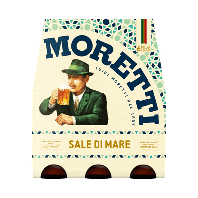Birra Moretti Sale di mare