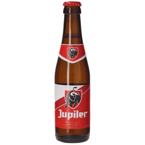 Foto van Belgische bieren geschenkverpakking op witte achtergrond