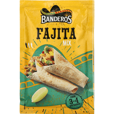 Banderos Kruidenmix fajita tortilla