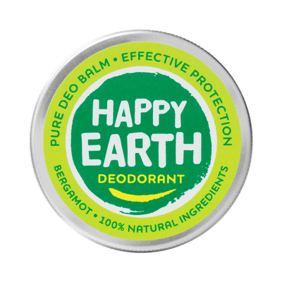 Happy Earth Deodorant balm bergamot