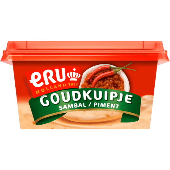 Foto van ERU Goudkuipje Sambal 45+ op witte achtergrond