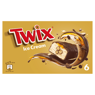 Twix Icecream 6 stuks