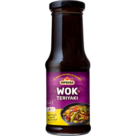 Foto van Inproba Woksaus teriyaki op witte achtergrond