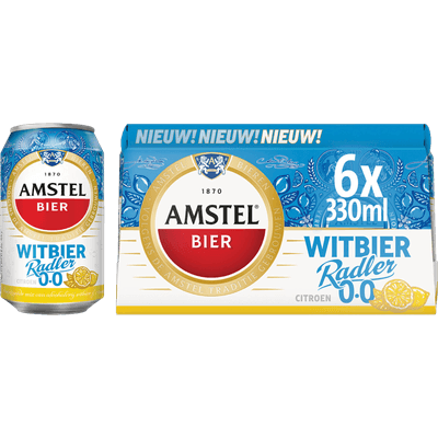 Amstel Radler alcoholvrij witbier 6x33 cl