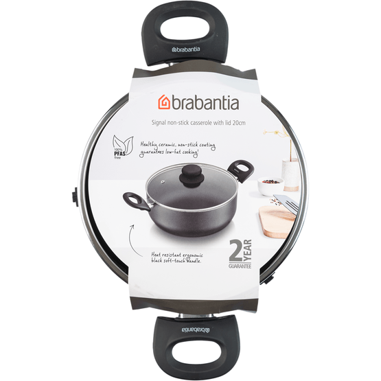 Foto van Brabantia Signal kookpan 20cm op witte achtergrond