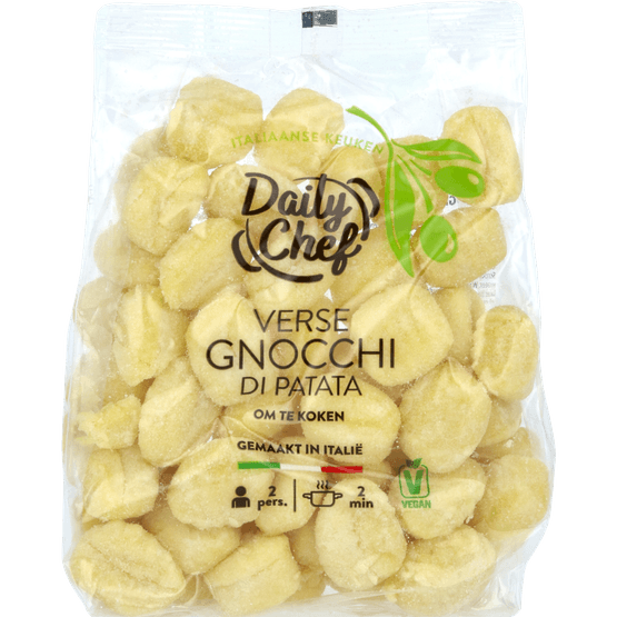 Foto van Daily Chef Gnocchi op witte achtergrond