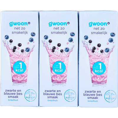 G'woon Tintelfruit zwarte/blauwe bes 6 stuks