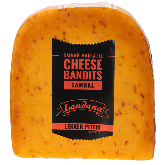 Foto van Cheese Bandits Sambal op witte achtergrond