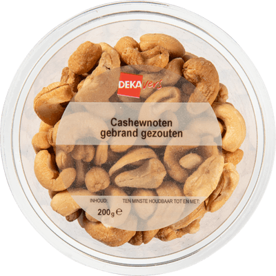  Cashewnoten gebrand gezouten