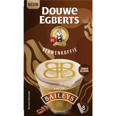 Douwe Egberts Oploskoffie latte baileys 5 st.