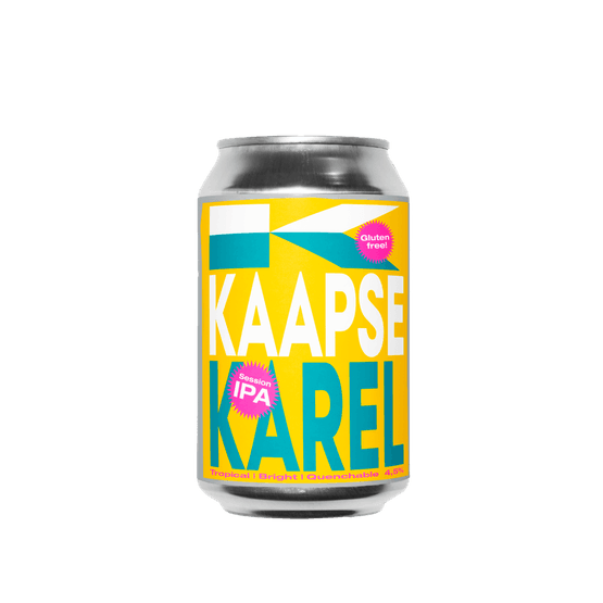 Foto van Kaapse Brouwers Karel op witte achtergrond