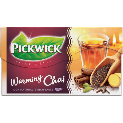 Pickwick Kruidenthee warming chai 20 zk.