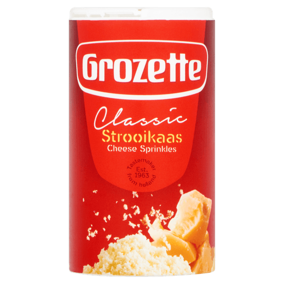 Foto van Grozette Strooikaas classic op witte achtergrond