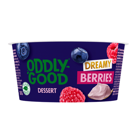 Foto van Oddly Good Dreamy berries op witte achtergrond