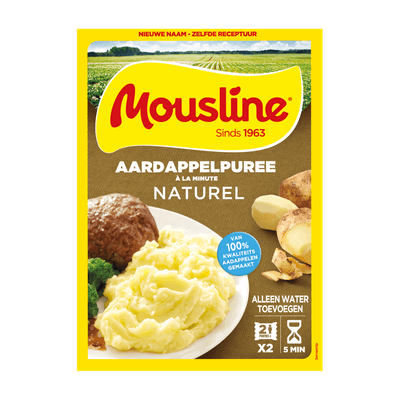 Mousline Puree a la minute naturel