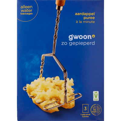 G'woon Aardappelpuree a la minute