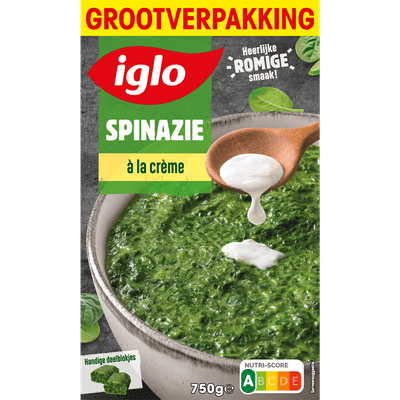 Iglo Spinazie à la crème deelblokjes