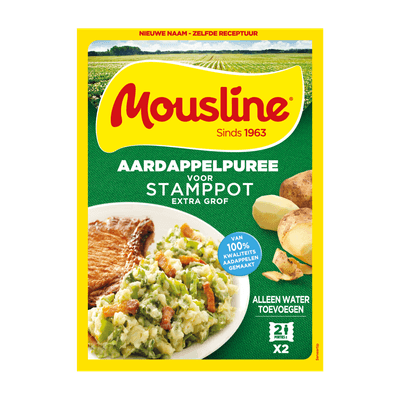 Mousline Puree voor stamppot