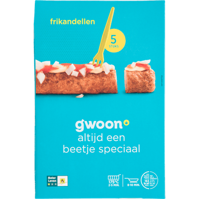 G'woon Frikandellen 5 stuks