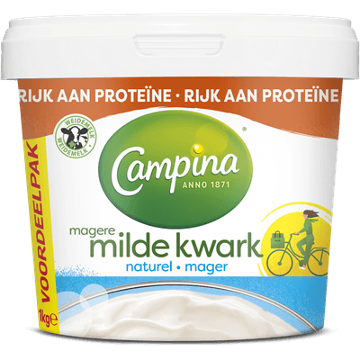 Campina Magere kwark naturel