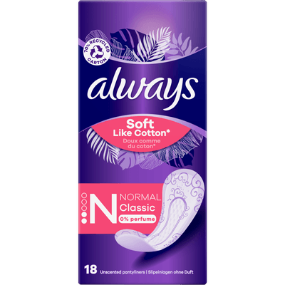 Always Inlegkruisjes daily fresh normal