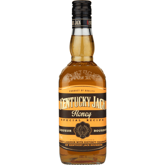 Foto van Kentucky Jack Jack honey op witte achtergrond