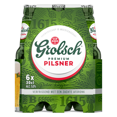 Grolsch Pilsener 6 x 30cl