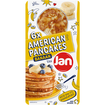 Jan American pancake banaan 6st.