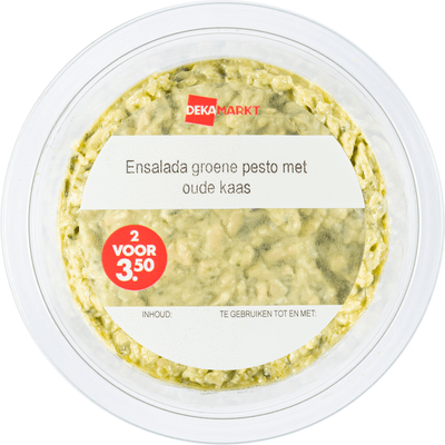 DekaMarkt Ensalada groene pesto oude kaas