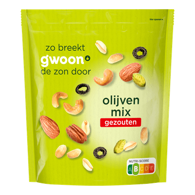 G'woon Olijvenmix gezouten