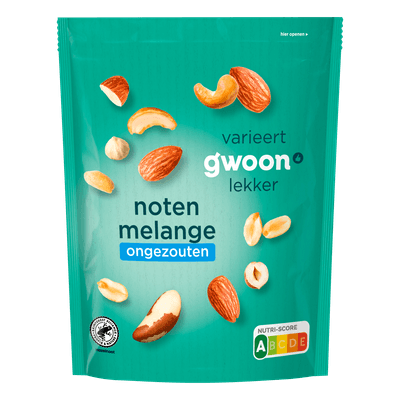 G'woon Notenmelange ongezouten