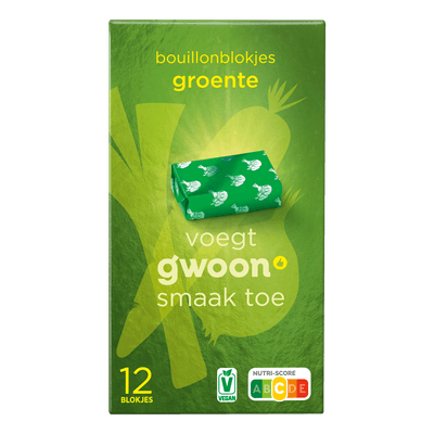 G'woon Bouillonblokjes groenten