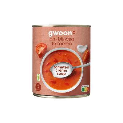 G'woon Soep tomaten creme