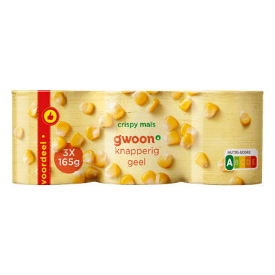 G'woon Maiskorrels 3-pack