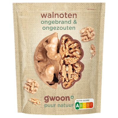 G'woon Walnoten ongebrand en ongezouten