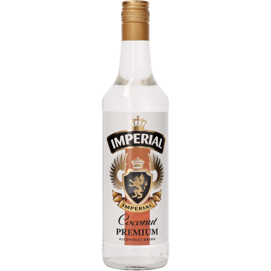 Foto van Imperial Coconut premium op witte achtergrond