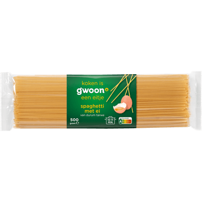 G'woon Spaghetti met ei