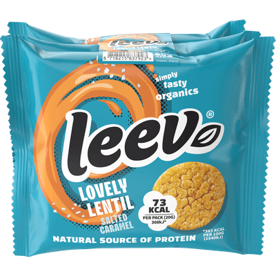 Leev Bio linzenwafels caramel